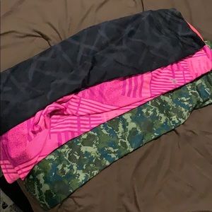 3 pairs of RBX capris leggings!